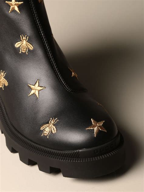 gucci bee boots dhgate|Gucci designer ankle boots.